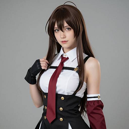 Realistic Sexy Hitagi Senjougahara Cosplay