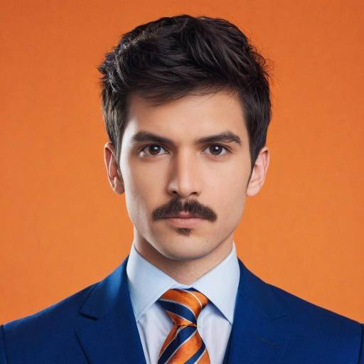 Stylish Young Man in Formal Attire