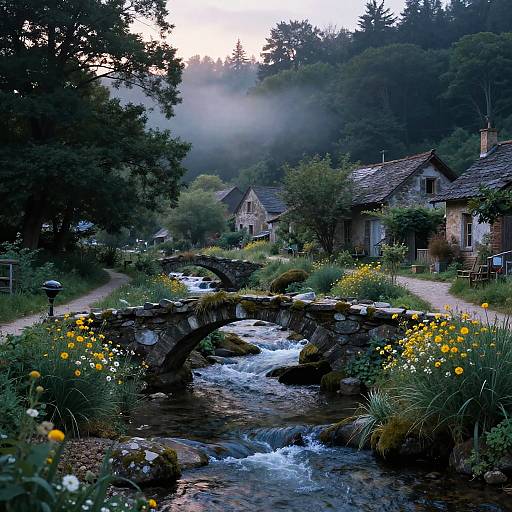 Twilight Village Reclaimed by Forest