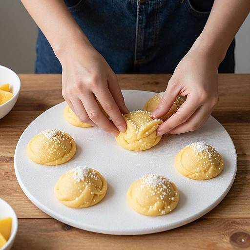 Woman Creates Delicious Crochet Dough Art