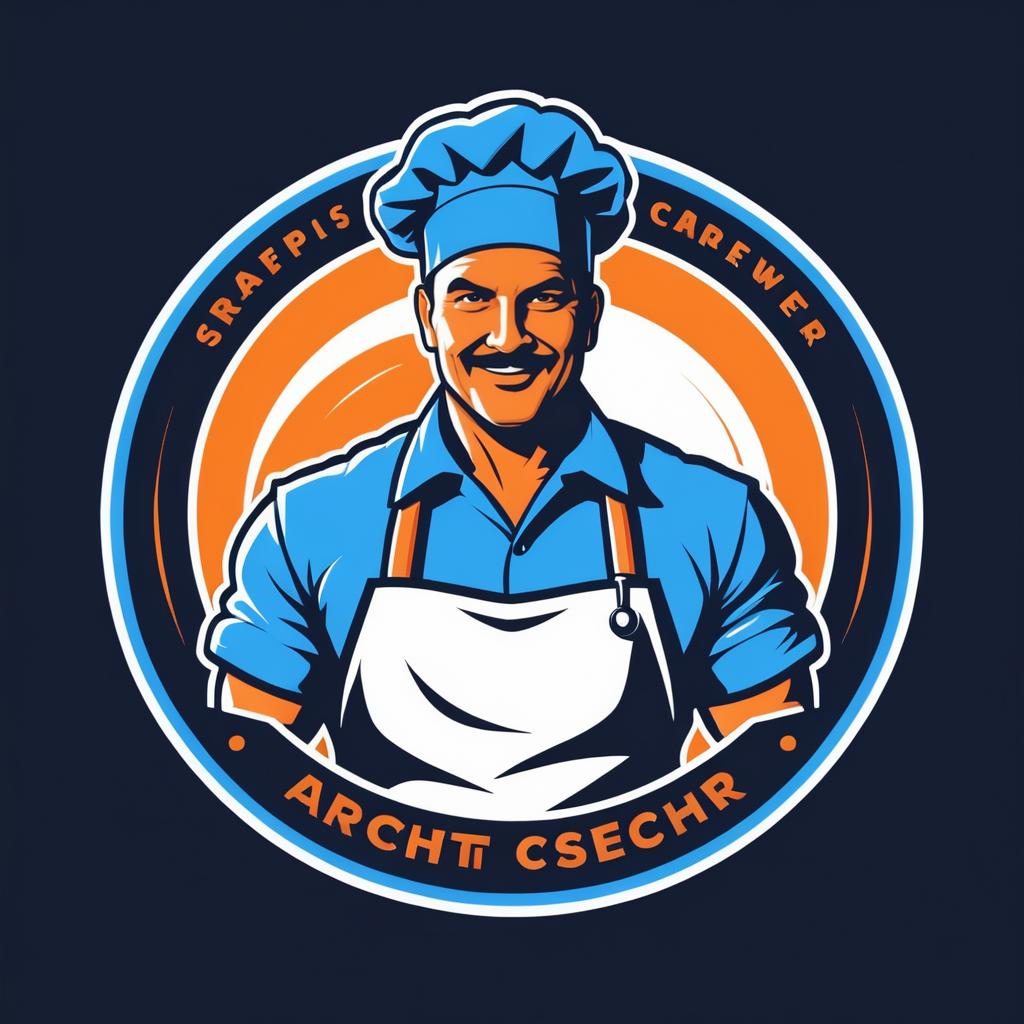 Chef Logo Design for Catering Business