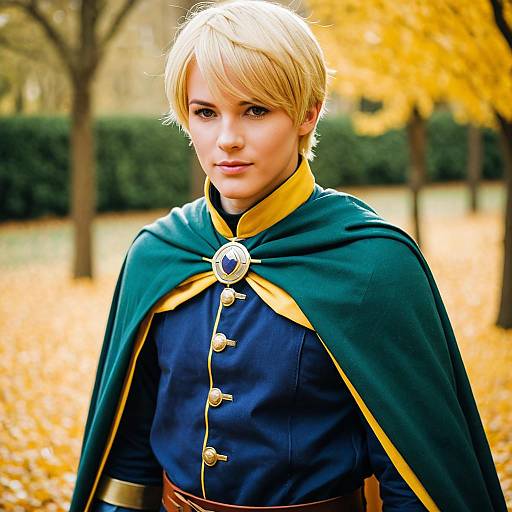 Lifestyle costume photo of Alfred (fire emblem). Cosplay clothes