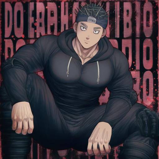 Illustration of Aikawa (dorohedoro), dorohedoro in the style of Takatora