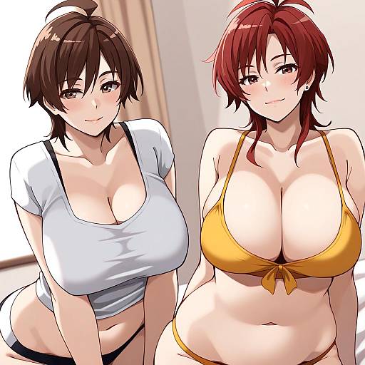 Illustration of Amaha masane, witchblade in the style of Kapatarou