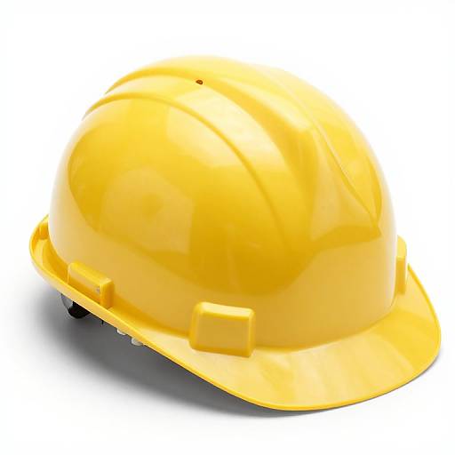 Yellow Construction Safety Helmet