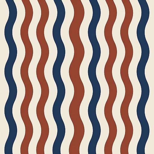 Abstract vertical wavy stripes pattern