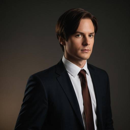 Stylish Cosplay of Rex Murphy in Suit