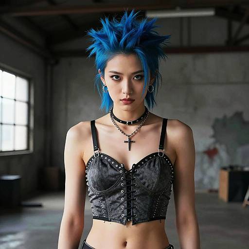 Stylish Rock Musician Photoshoot