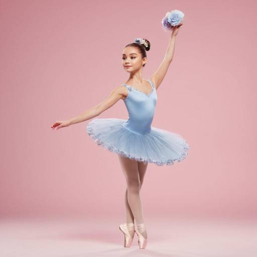 Elegant Ballerina in Graceful Pose