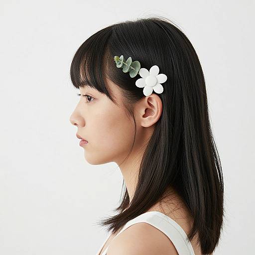 Minimalist Portrait of Fashion-Forward Woman