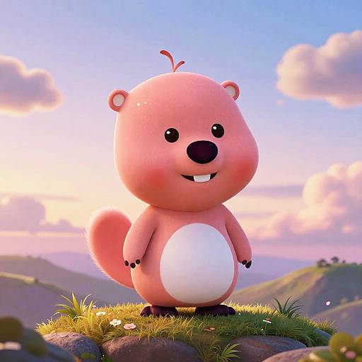 Loofy Character on Magical Hilltop