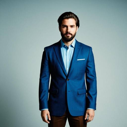 Man in Blue Blazer and Dress Shirt