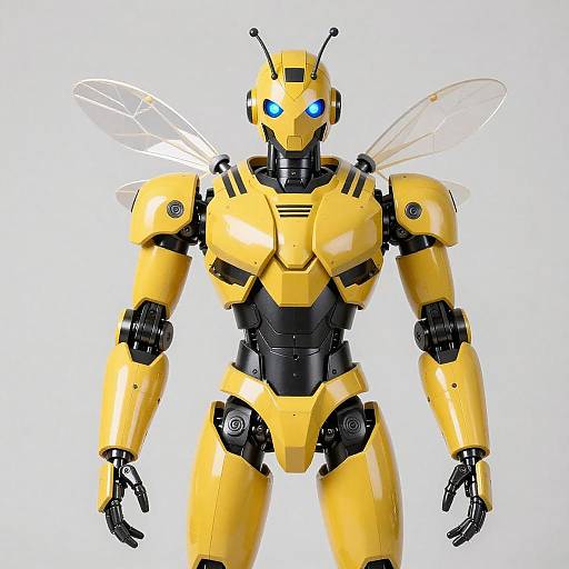 Futuristic Bumblebee Robot Cosplay Costume