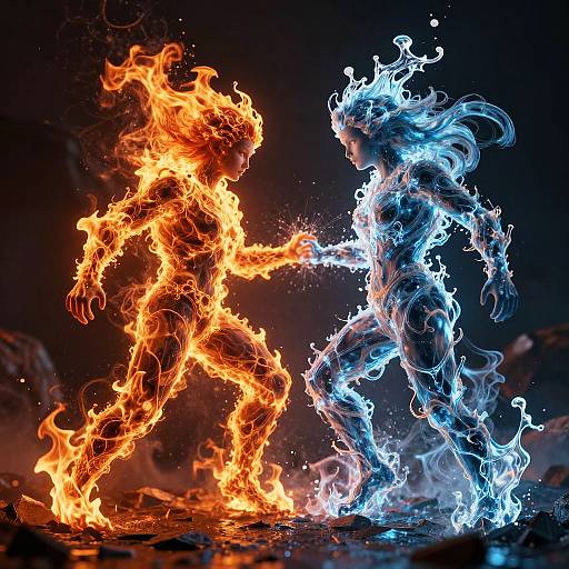 Fire and Water Order vs Chaos