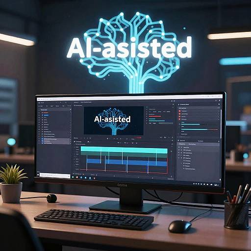 AI-Assisted Digital Art Workspace