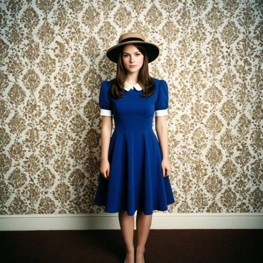 Charming British Fashion Portrait of a Girl