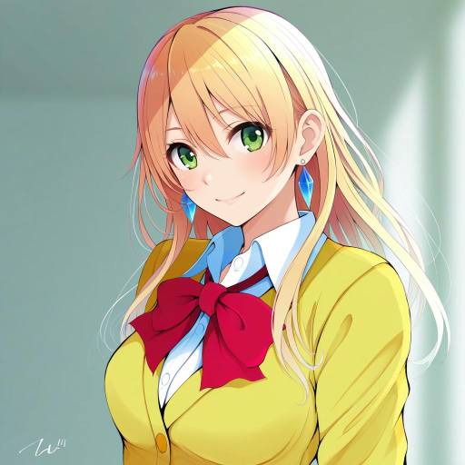 Illustration of Aihara yuzu, citrus (saburouta) in the style of Tebi (tbd11)