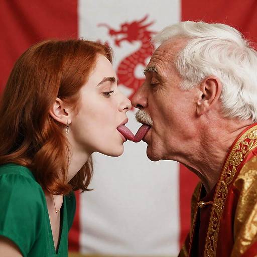 Intimate Moment: Portrait of Love