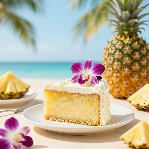 Ethereal Bahama Mama Cake Delight