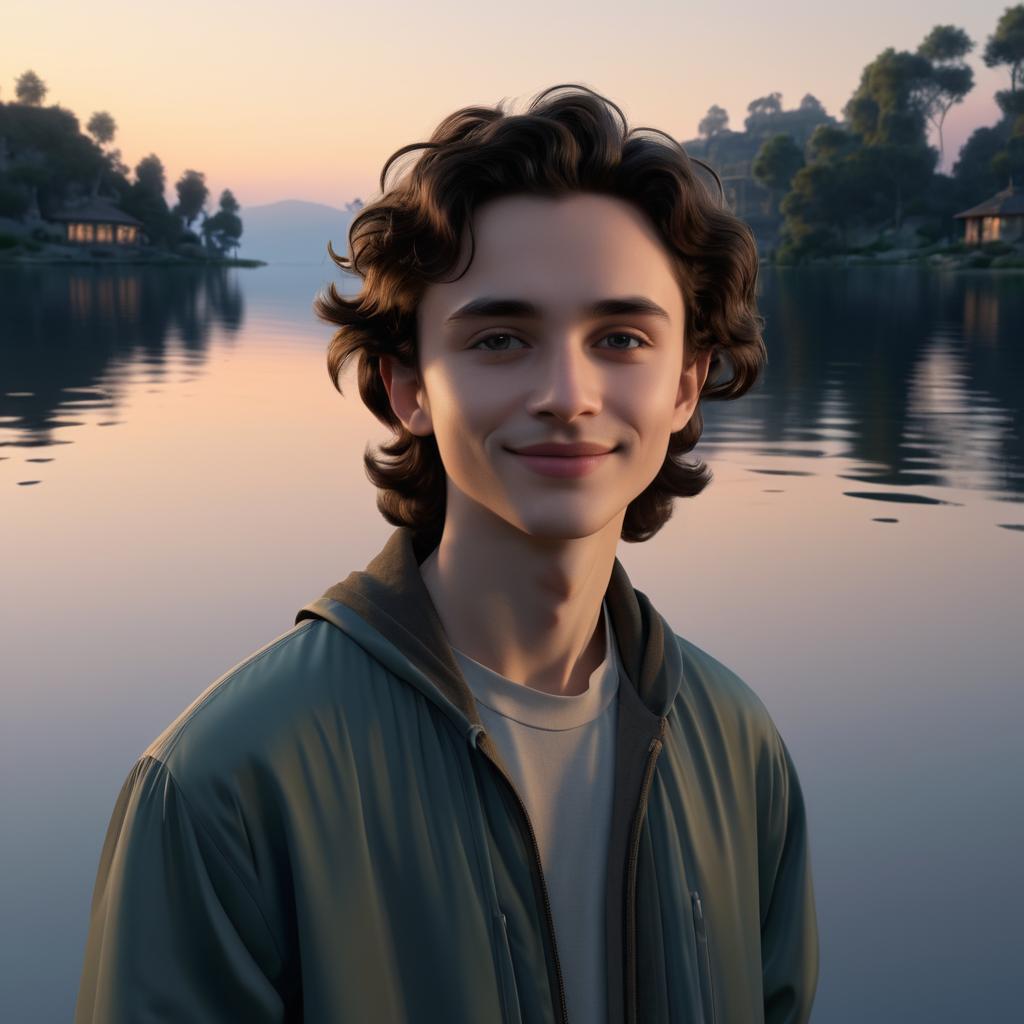 Eerie Timothee Chalamet at Dawn