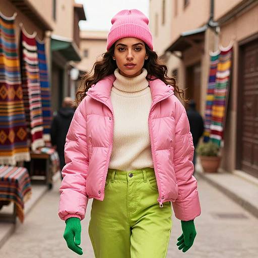 Vibrant Streetwear in Marrakech