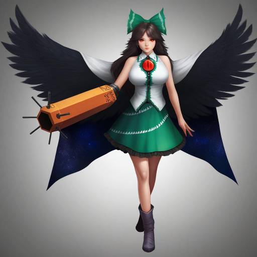 Elegant Utsuho with Striking Features