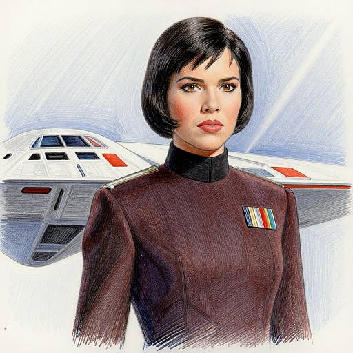 Crayon Drawing of Imperial Officer