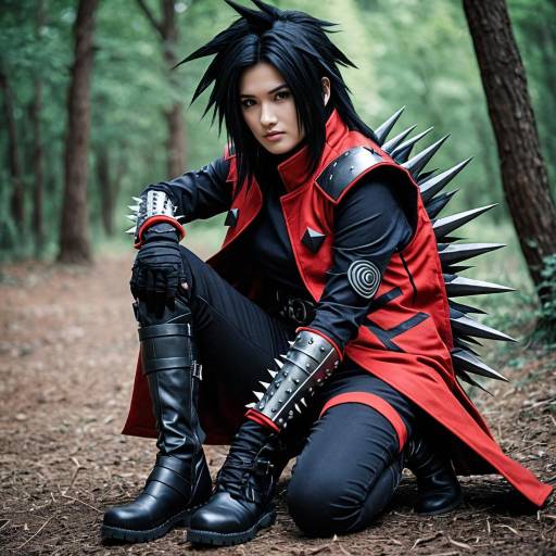 Stunning Madara Uchiha Cosplay Outfit