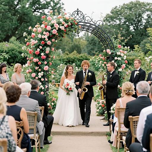 Romantic Rose Garden Wedding Vows