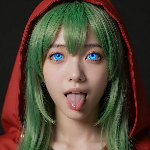 8K Photorealistic Low-Angle Glowing Portrait