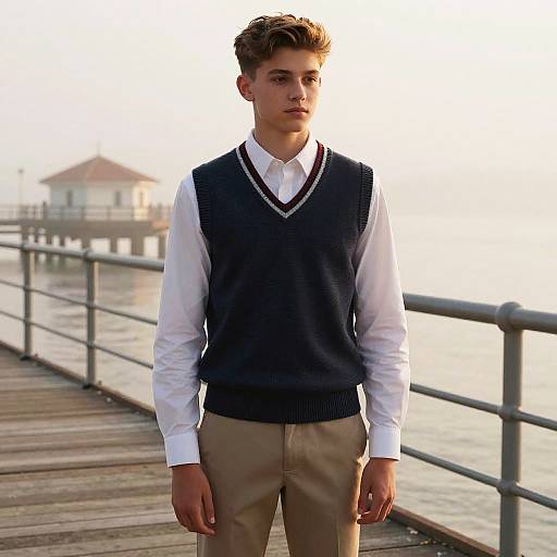 Layered Fade Teen Editorial at Pier