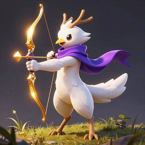 Togekiss-Human Archer Concept Art