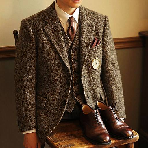 Vintage 1920s Men's Tweed Suit