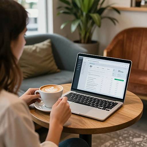 Social Media Influencer at Cozy Café