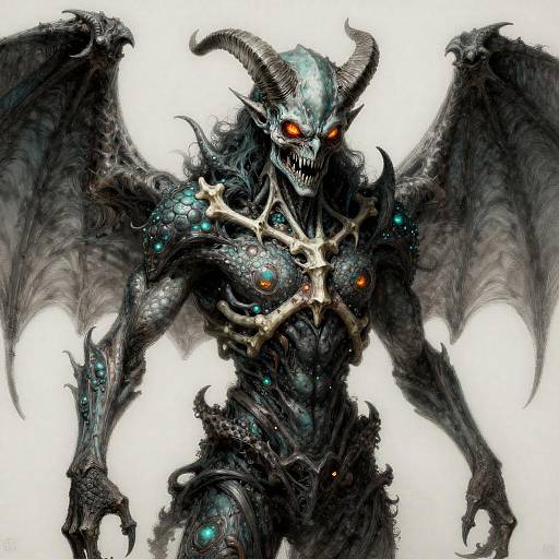 Abyssal Void Harbinger, Silverpoint Style