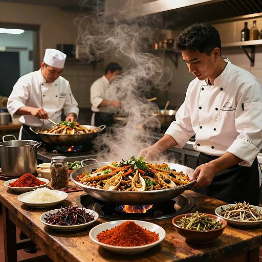 Panzones Chefs Crafting Traditional Culinary Art