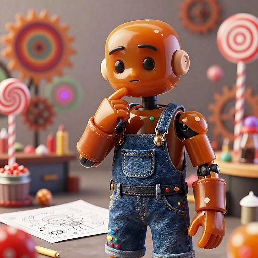 Sugarplum Automaton Engineer Concept Art