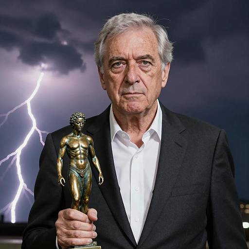 Stormy Portrait of a Distinguished Elder