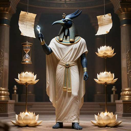 Thoth, Ibis Sage of Celestial Court