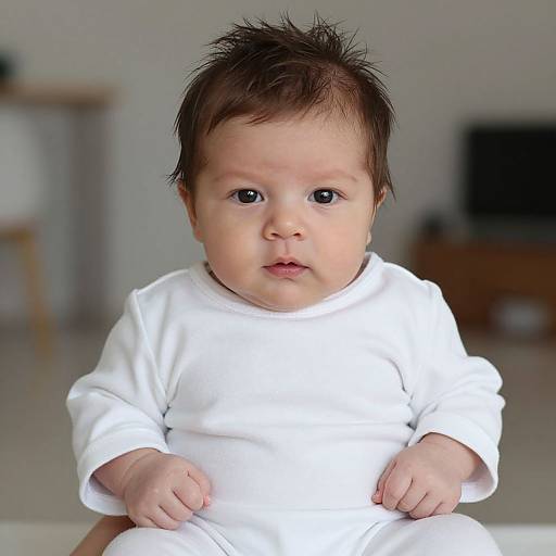 Realistic Newborn Carrier Costume Portrait