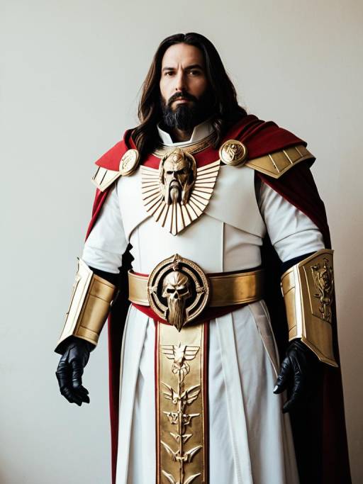 Man in The God Emperor of Mankind Cosplay Costume