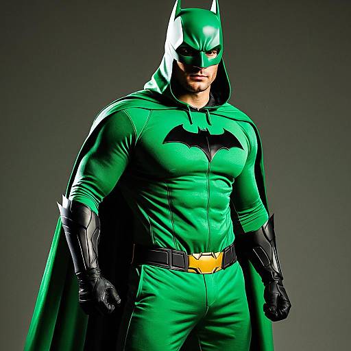 Green Batman Superhero Costume