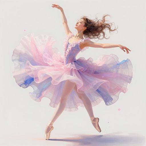 Elegant Ballerina in Lavish Tutu