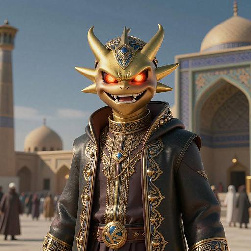 Sardonic Mashhad Emir and Shiny Dragon