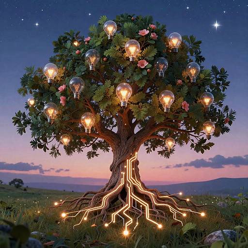 Surreal Tree of Ideas and Technology