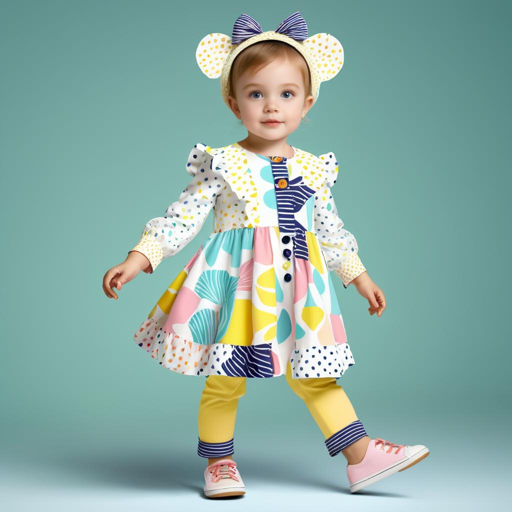 Whimsical Children's Clothing Concept Design