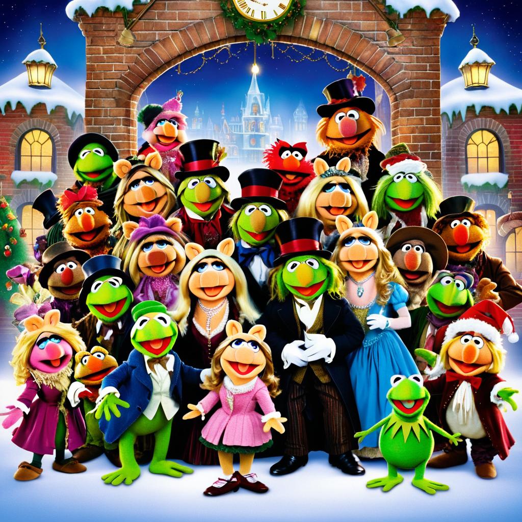 Muppet Christmas Carol Time Warp Scene