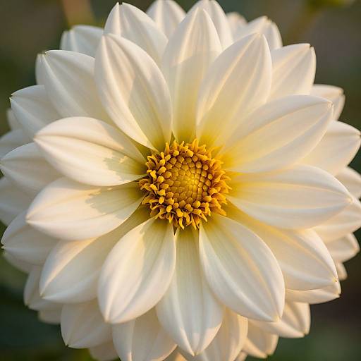 Close-up photograph of a vibrant white daisy with a bright yellow center, detailed petals, and sunlight highlighting its texture.