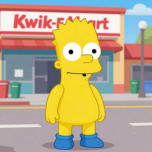 Simpsonize Me Yellow Cartoon Character