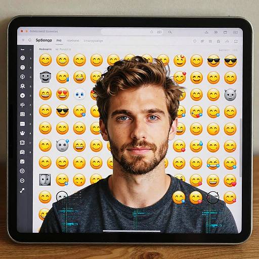 Digital Portrait to Emoji Mosaic